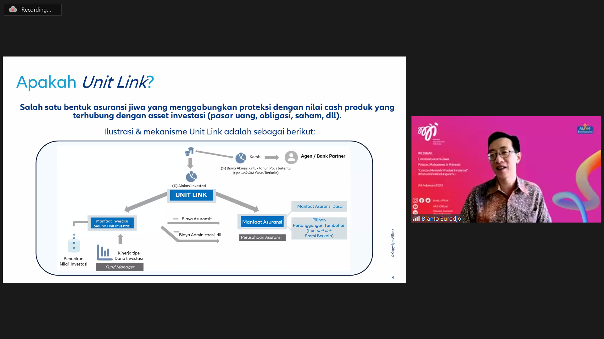 CEO Mengajar di FMIPA Universitas Sam Ratulangi